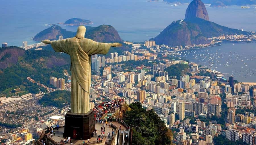 Rio: Christ The Redeemer Half Day Tour With Pick up - Reaching the Christ the Redeemer statue