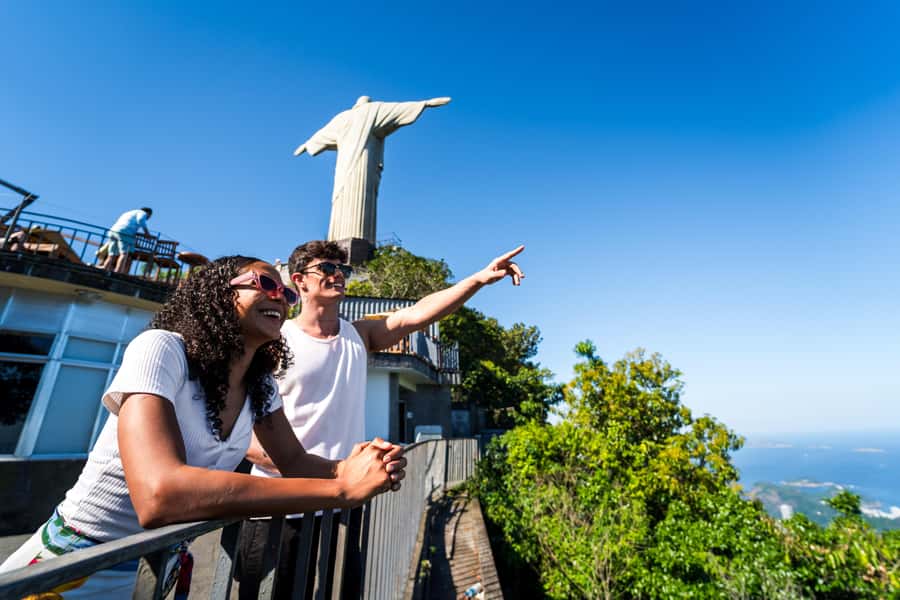 Rio: Christ the Redeemer & Selarón Steps Half-Day Tour - Christ the Redeemer at 710 meters