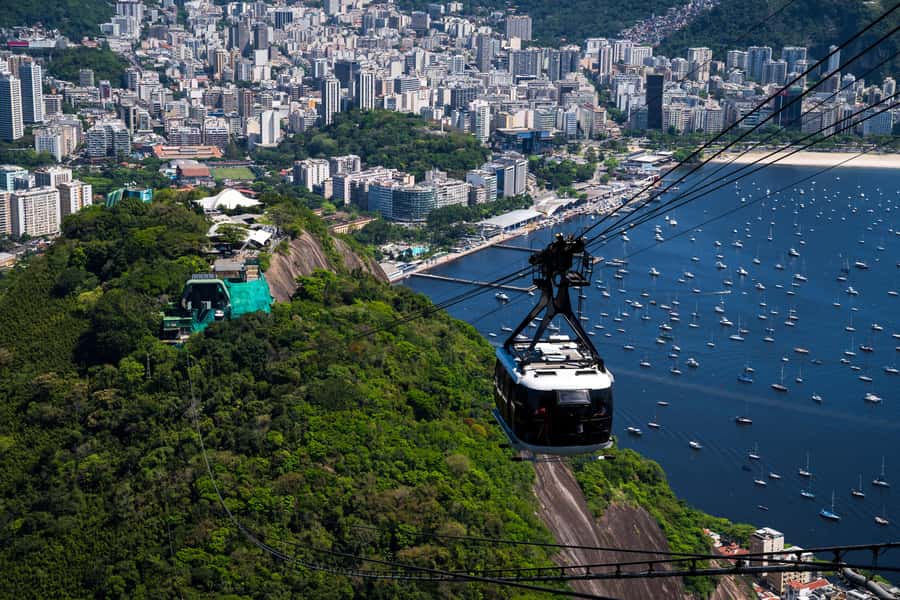 Rio: Christ the Redeemer, Sugarloaf, Selaron & BBQ Lunch - Brazilian barbecue lunch