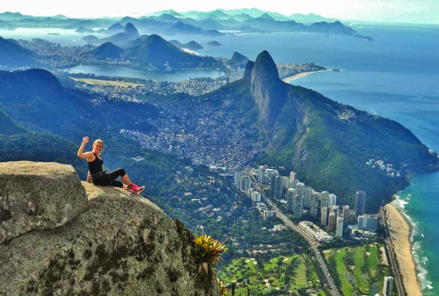 Rio de Janeiro: 7-Hour Gavea Rock Hiking Tour - Safety equipment and the exposed section