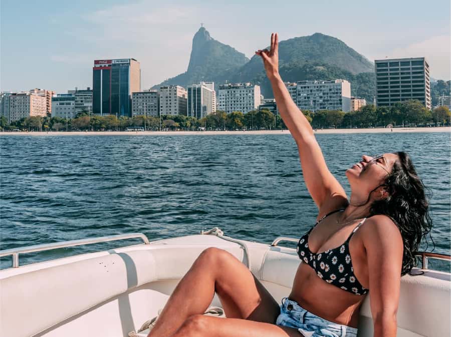 Rio de Janeiro: Boat Tour - Sunset with Beer - Why Rio looks different from a speedboat