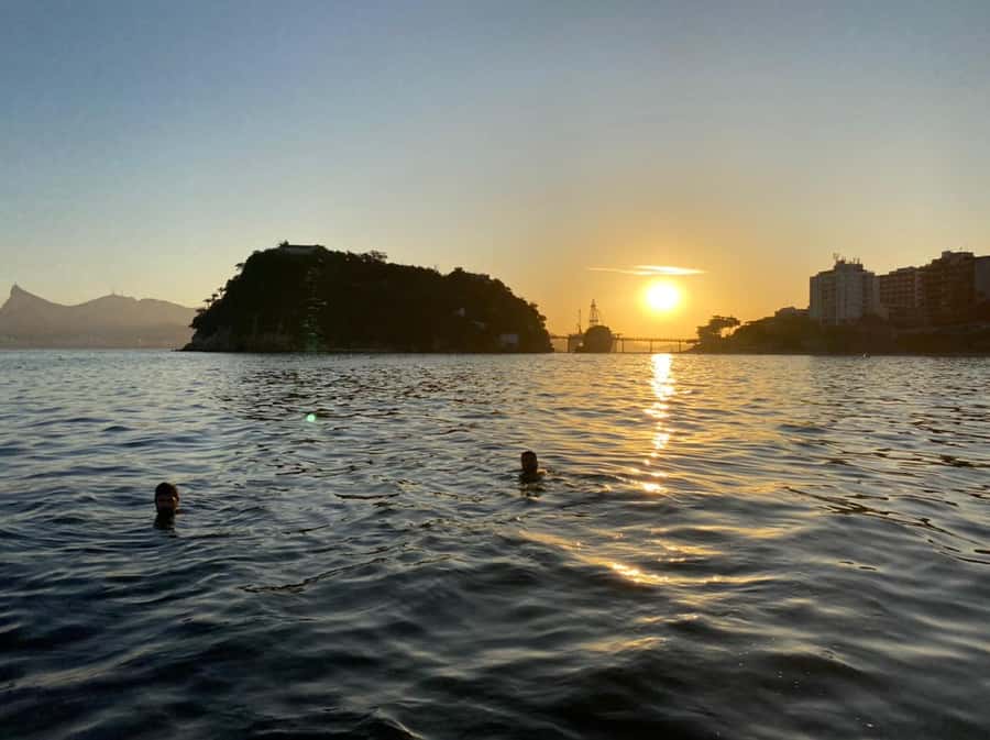 Rio de Janeiro: Boat Tour - Sunset with Beer - The open-water stretch to the Cagarras Islands