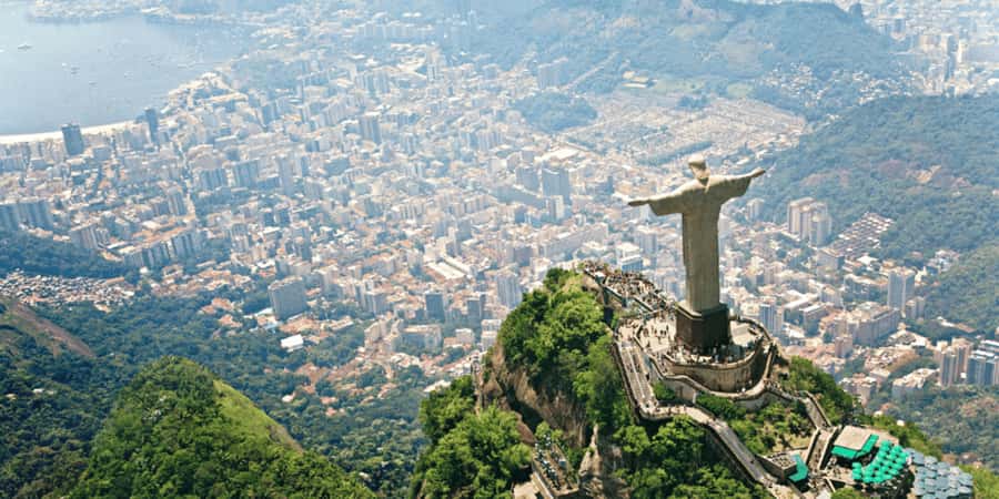 Rio de Janeiro: Christ the Redeemer, Sugar Loaf, and Lunch - Riding Through Tijuca Forest to Christ the Redeemer