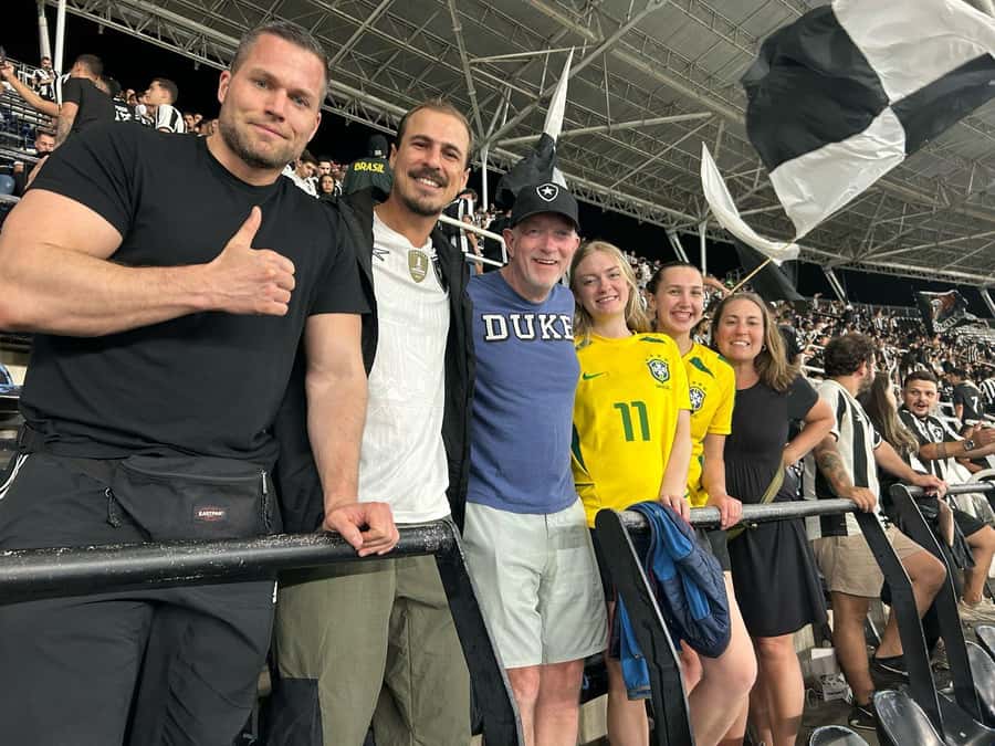 Rio de Janeiro: Enjoy a Botafogo soccer game with Locals - The van ride and the value of a local host