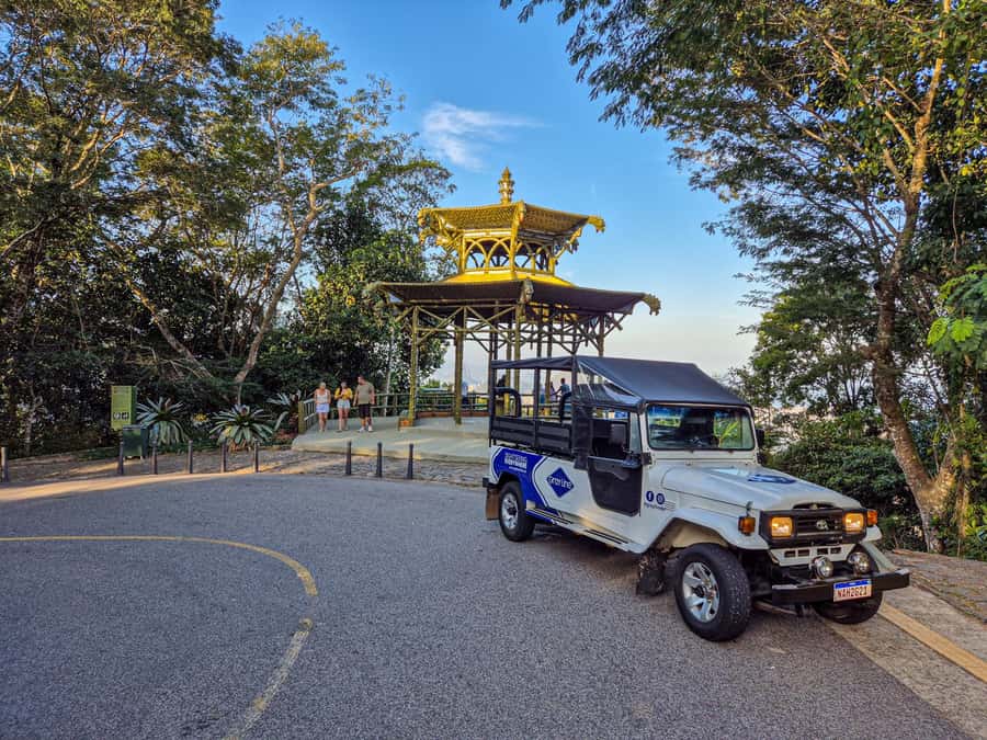 Rio de Janeiro: Guided Jeep Tour through Tijuca Rainforest - Pickup across Rio and the ride into the park