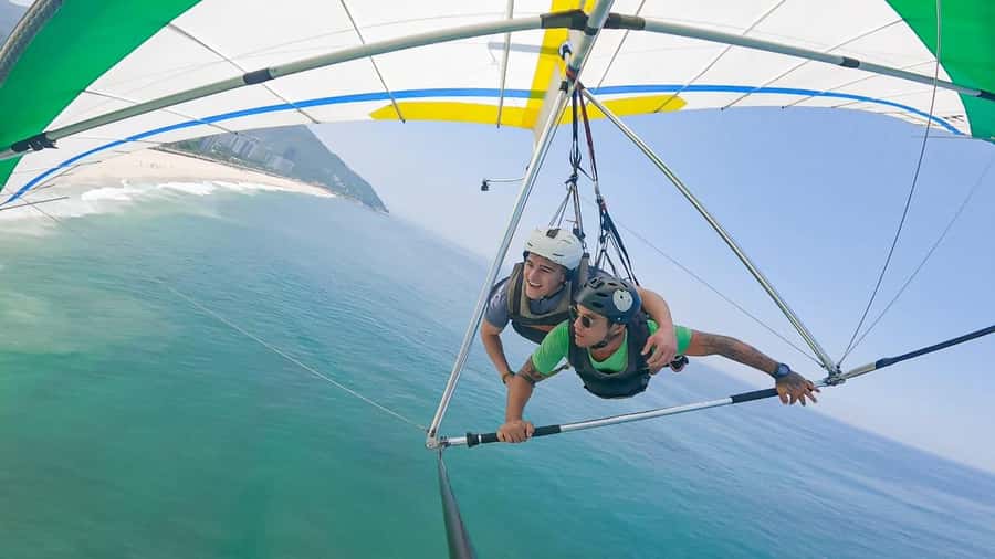 Rio de Janeiro: Hang Gliding or Paragliding Flight - From São Conrado to Rio’s Mountain Launch