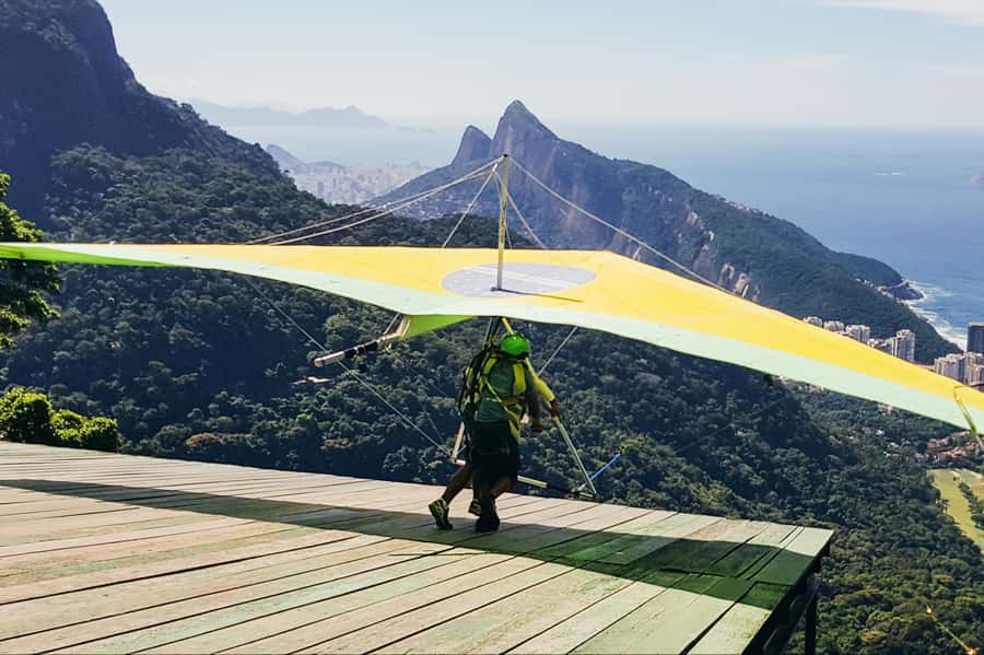 Rio de Janeiro: Hang Gliding Tandem Flight - What you actually receive on camera