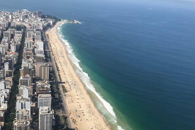 Rio de Janeiro Helicopter Tour - Christ the Redeemer - Taking off beside Lagoa Rodrigo de Freitas