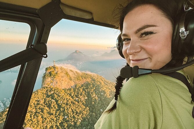 Rio de Janeiro Helicopter Tour without Doors - Leblon, Ipanema, and Arpoador from above