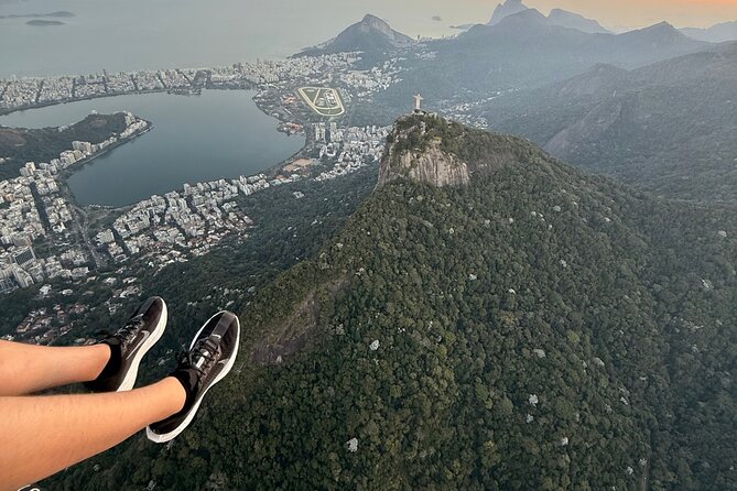 Rio de Janeiro Helicopter Tour without Doors - Tijuca Forest and the approach to Corcovado