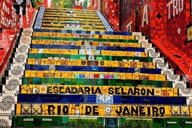 Rio de Janeiro Historical Center Walking Tour - Selarón Steps and the best photo stop