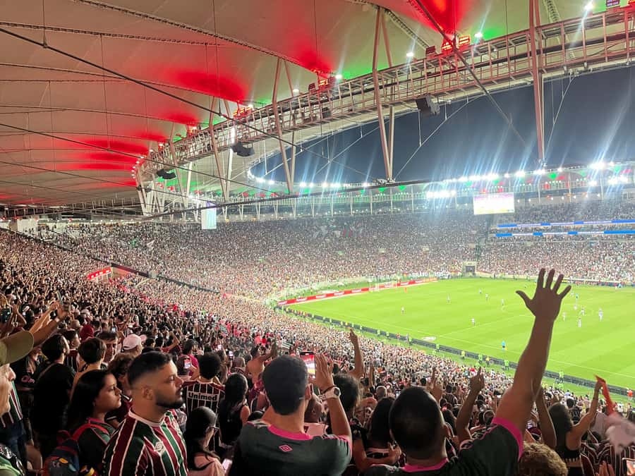 Rio de Janeiro: Maracanã Stadium Match Ticket with Drink - The pre-match walk and local welcome