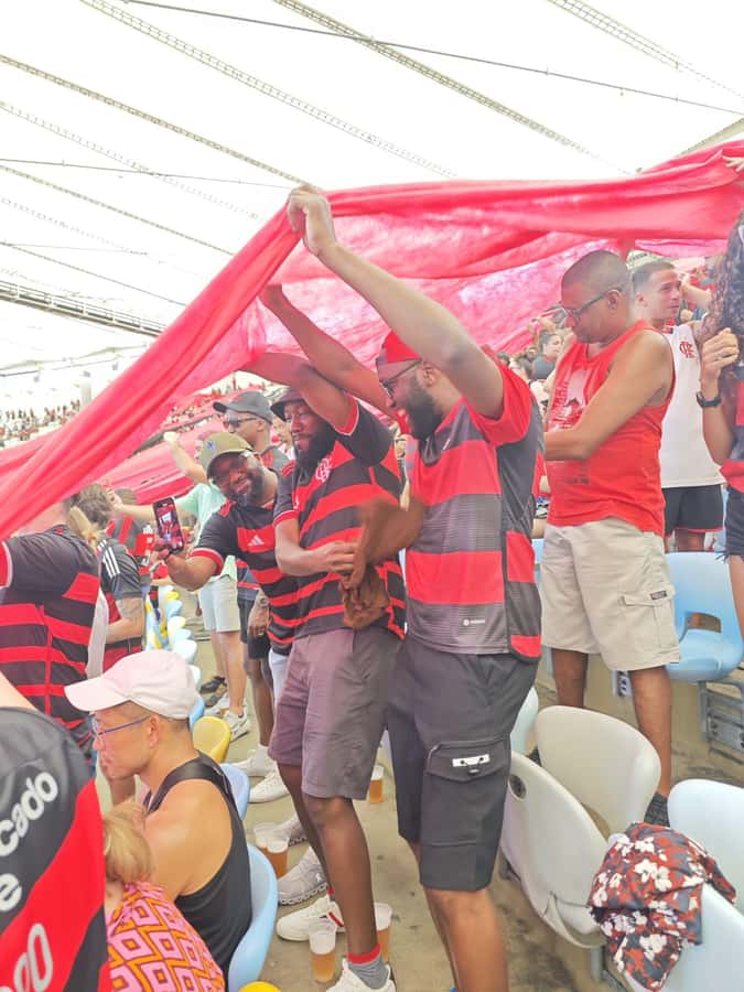 Rio de Janeiro: Maracanã Stadium Match Ticket with Drink - Meeting at Praça Varnhagem