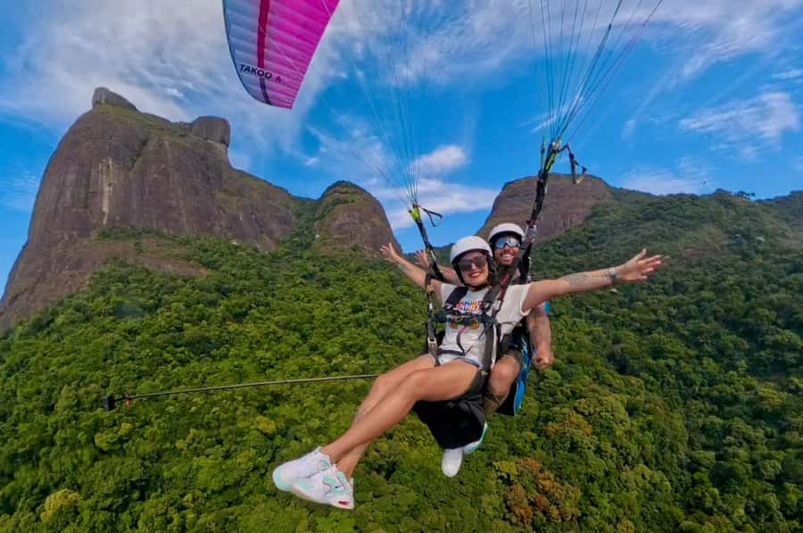 Rio de Janeiro: paragliding - Key points about the Rio paragliding flight