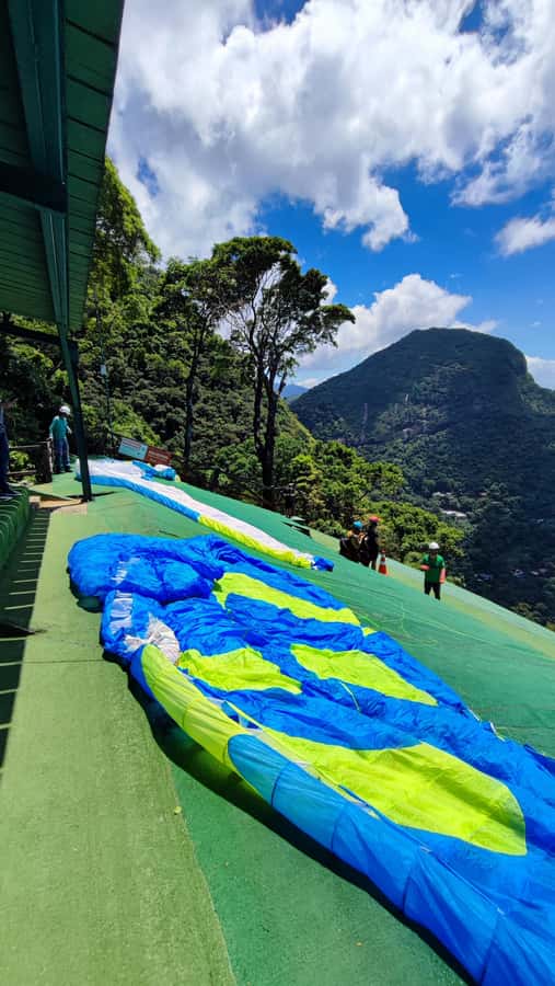 Rio de Janeiro: Paragliding experience at Pedra Bonita - The Pedra Bonita safety briefing