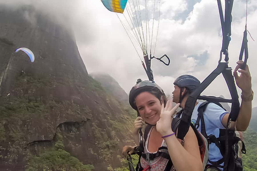 Rio de Janeiro: Paragliding Tandem Flight - The video package and what you actually receive