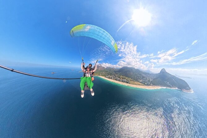 Rio de janeiro : Paragliding Tandem Flights over Rio - What the $173 price really covers