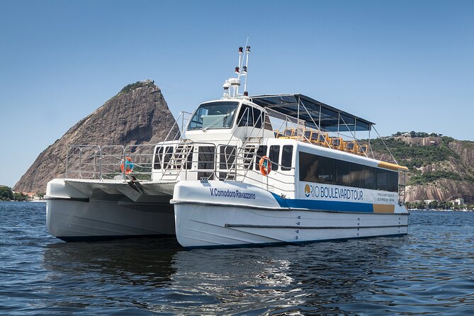 Rio de Janeiro Sightseeing Cruise with Morning and Sunset Option - Fort Santa Cruz, Forte da Lage, and São João