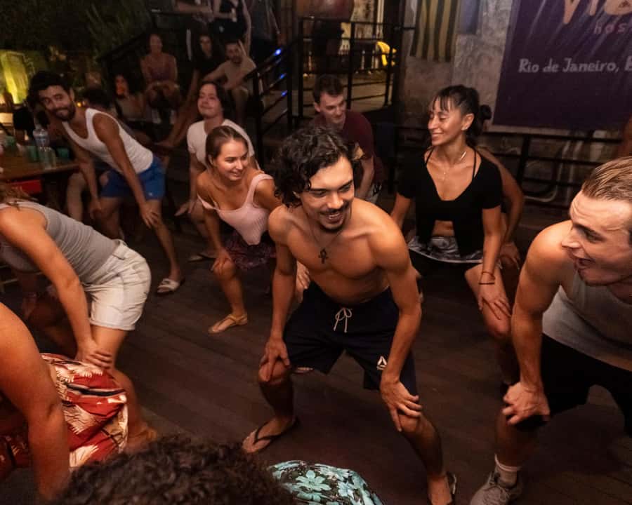 Rio Experience: Caipirinha Workshop (2 Caipis) + Funk Class - Making two caipirinhas before the music starts