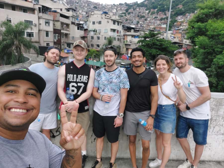 Rio Favela Tour - Meeting Rocinha at the favela entrance