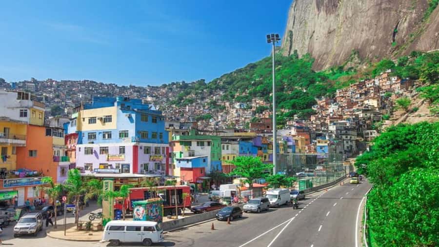 Rio: Favela Walking Tour of Rocinha with a Resident Guide - The moto-taxi ride to the hilltop