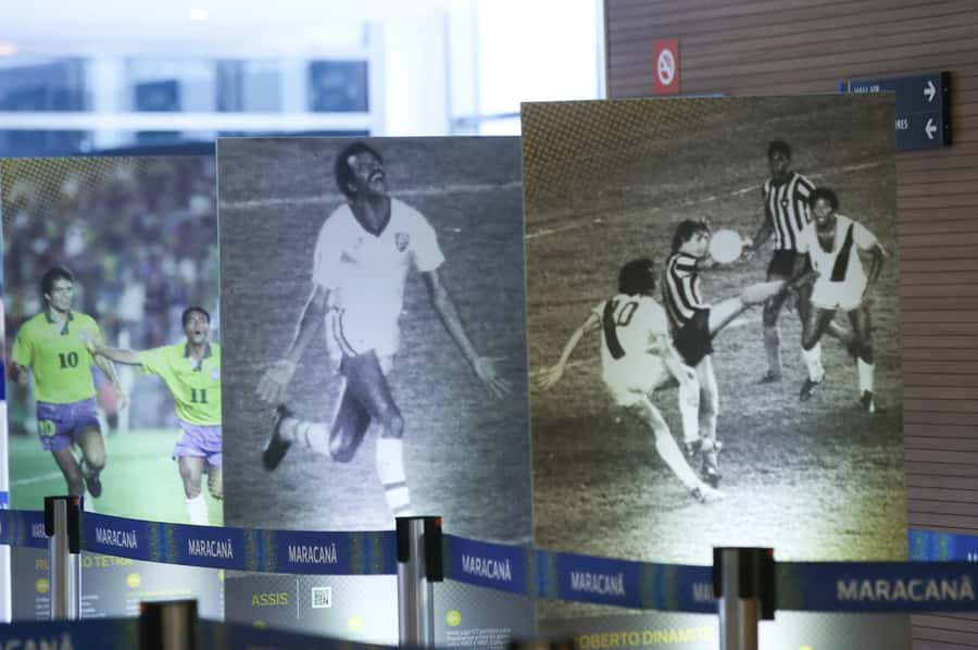 Rio: Maracanã Stadium Official Entrance Ticket - The press conference room and match-day imagination