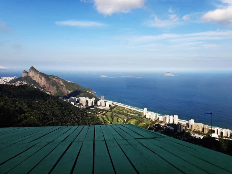 Rio: Pedra Bonita 4-Hour Hike with Free Flight Ramp Visit - São Conrado beach and the landing zone