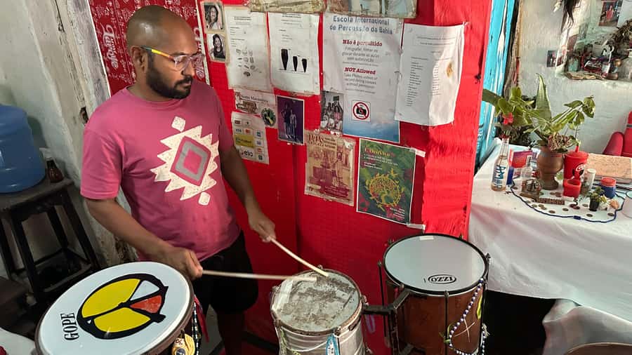 Salvador: 3-Hour Percussion Class - Samba-reggae, samba, and the sound of Bahia