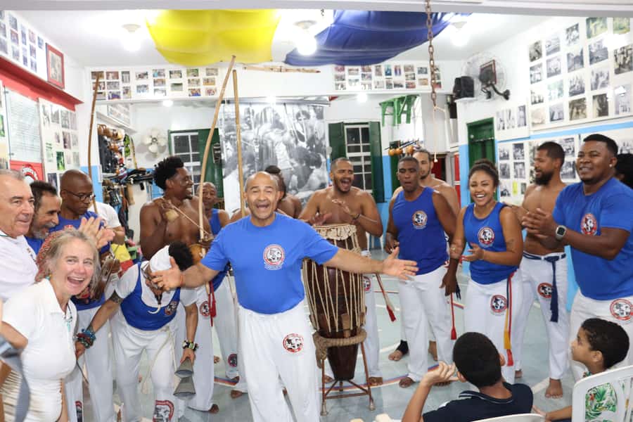 Salvador: Cultural Night of Capoeira, Samba, and Drumming - Arriving in Largo do Terreiro de Jesus