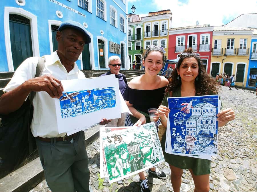 Salvador Historic Walking Tour - Pelourinho - Rio Branco Palace and the Lacerda Elevator