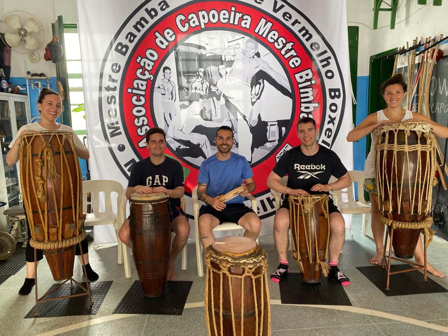 Salvador: Traditional Drumming and Percussion Workshop - What Happens During the One-Hour Class