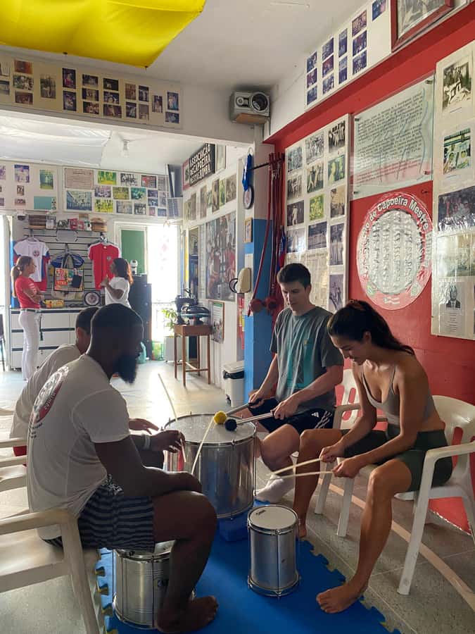 Salvador: Traditional Drumming and Percussion Workshop - Arriving at Mestre Bimba’s First School