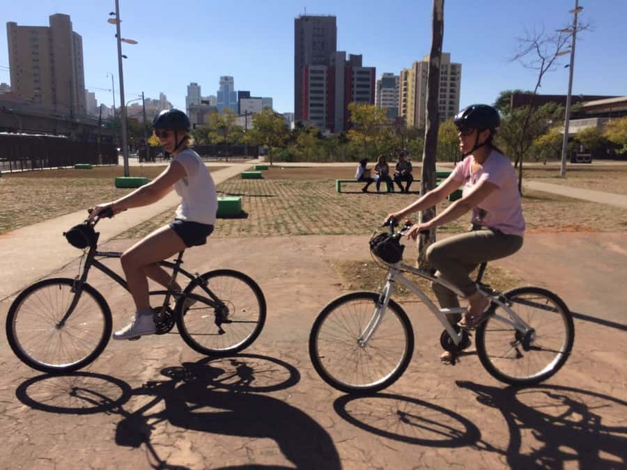 São Paulo: Downtown Historical Bike Tour - Paulista Avenue sets the scale