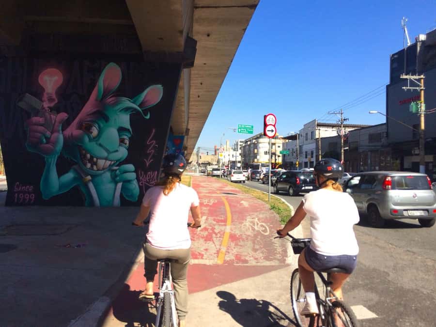 São Paulo: Street Art Bike Tour - Ibirapuera Park closes the ride with space