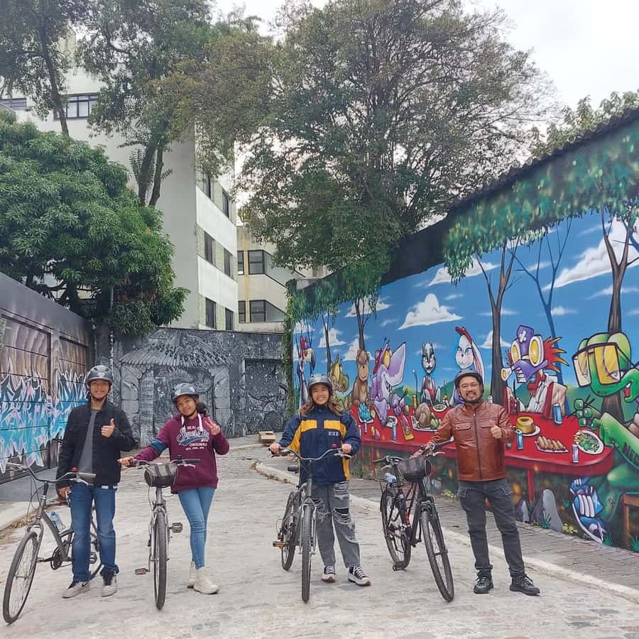São Paulo: Street Art Bike Tour - Casa das Rosas and a quiet garden pause