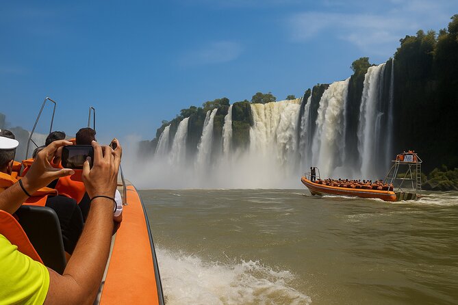 Shared Argentine Falls: Devil’s Throat, Upper Trail and Boat Ride - Devil’s Throat: The Loudest Part of the Day