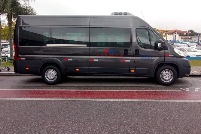 Shared transfer from Balneário Camboriú to Navegantes airport - What the shared minibus means for you
