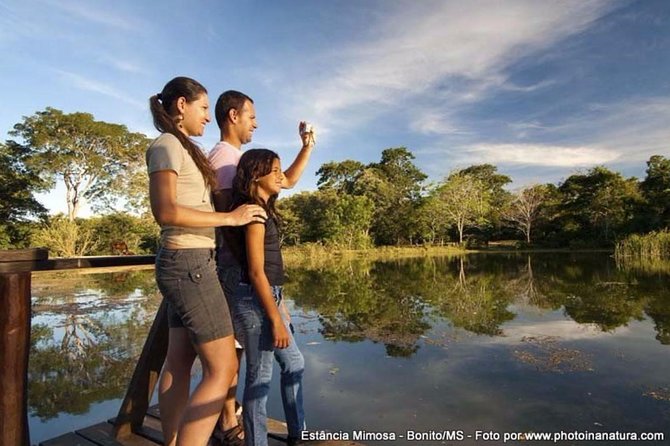 Skip the Line: Estancia Mimosa Admission Ticket - Swimming below eight waterfalls