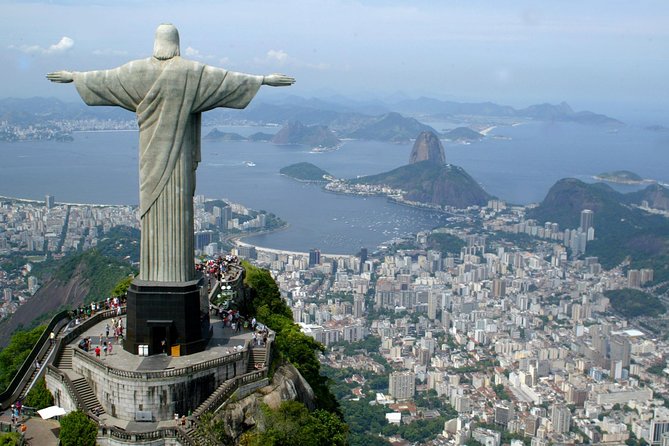 Skip The Line to Christ Redeemer By Train with Maracanã Stadium - Boarding the cog train at Cosme Velho