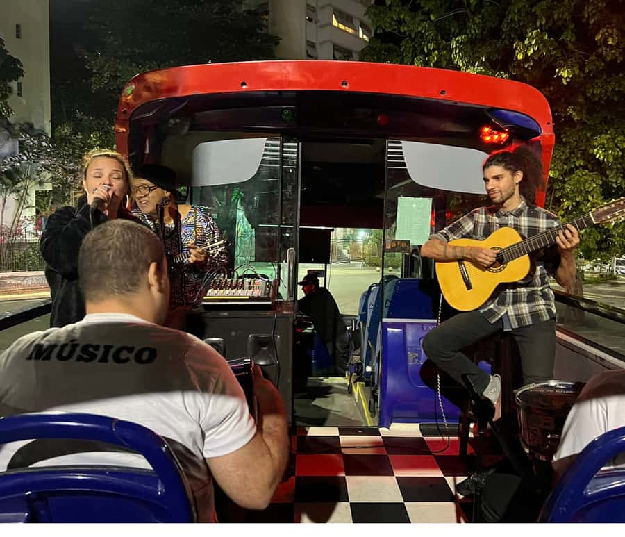 Skyline Night Tour Rio de Janeiro - Panoramic City Tour Rio Samba Bus - Lapa: Rio’s Historic Nighttime Character