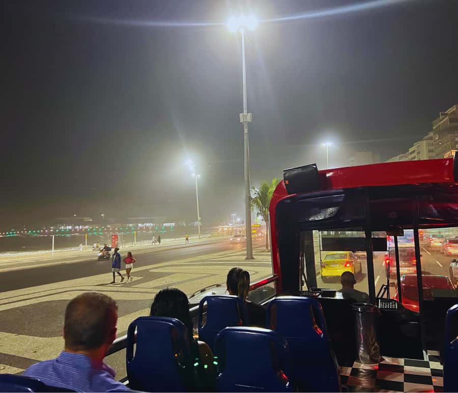 Skyline Night Tour Rio de Janeiro - Panoramic City Tour Rio Samba Bus - The Live Music Is the Tour’s Best Feature