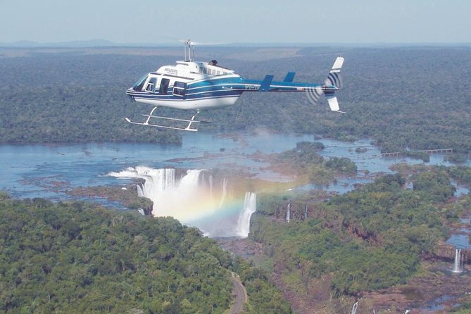 Soar above the Wonder: Helicopter Flight over Iguassu Falls - From hotel pickup to the helipad
