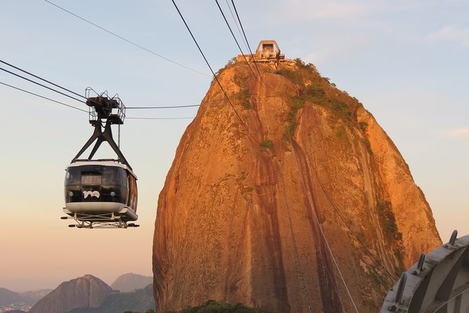 Sunset At Sugarloaf. 3 ½ Hours Tour. - The two cable cars to Sugarloaf’s summit