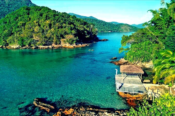 Super Blue Lagoon in Angra dos Reis - Grumixama Beach: quiet shore and clear water