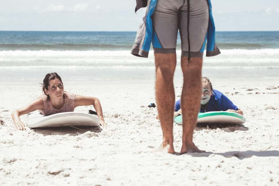 Surfing Lesson with Sea Wolf - Instruction That Works for Beginners