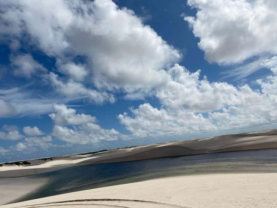 The hidden beauty of the Lençóis: Santo Amaro - Ponta Verde - Starting near Santo Amaro and reading the terrain