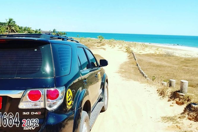 Transfer 4 X 4 Fortaleza to Jericoacoara or Jericoacoara to Fortaleza - Why a private 4x4 can be worth $374