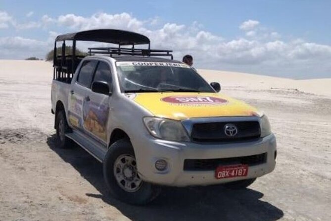 Transfer from Fortaleza to Jericoacoara - The final ride into Jericoacoara village