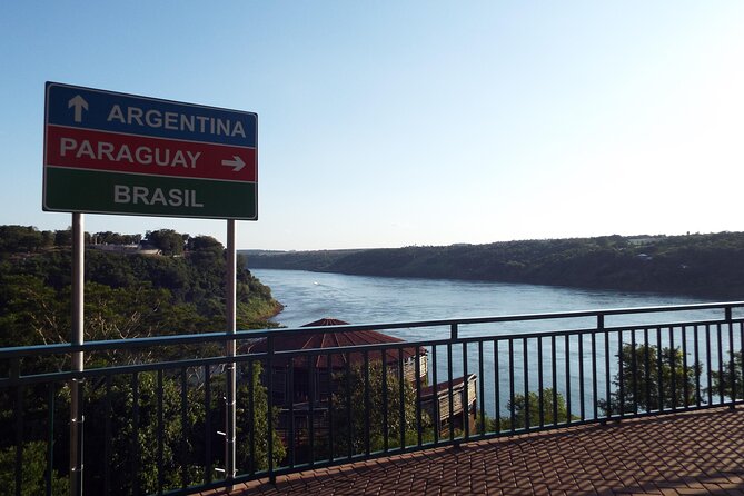 Visit to the historical Landmark of the Three Frontiers with beautiful sunset - The Paraguay War in plain language