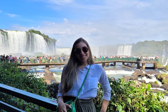 Waterfalls at Iguassu Tour with a private guide - Devil’s Throat from the Brazilian walkway